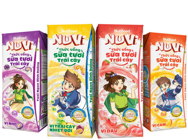 Sữa trái cây NuVi