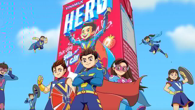 Sữa trái cây Hero Vinamilk