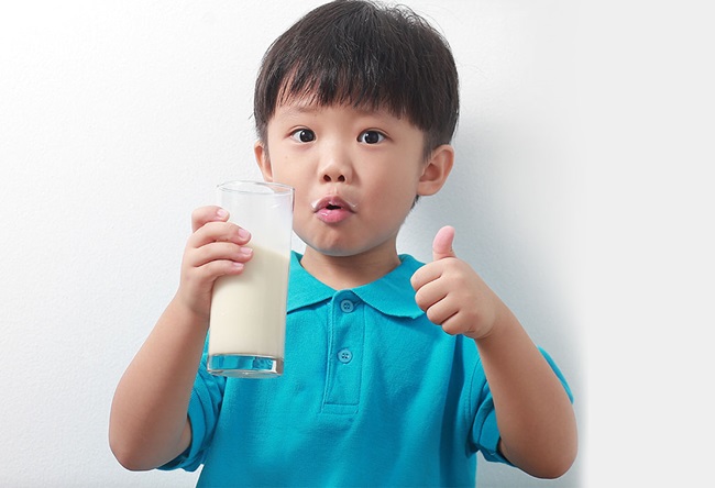 Sữa tươi không đường cung cấp nhiều dưỡng chất 