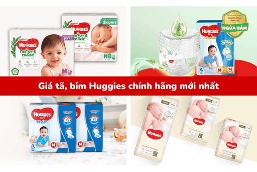Tã Quần Huggies Thin  Soft Mỏng Tàng Hình