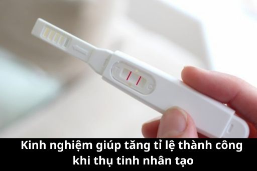 Kinh nghiệm giúp tăng tỉ lệ thành công khi thụ tinh