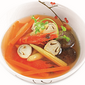 Làm canh tôm nấu nấm cho mẹ bầu