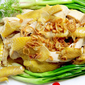 Gà hấp mỡ hành Gà hấp mỡ hành