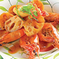 Củ sen kho tôm Củ sen kho tôm
