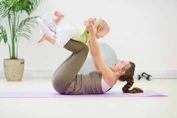 Bài tập thể dục sau khi sinh