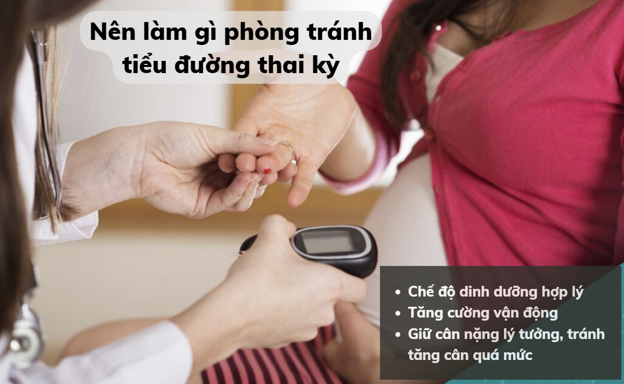 Thai phụ nên làm gì để phòng ngừa tiểu đường thai kỳ