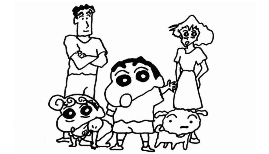 Tranh tô màu hoạt hình