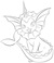 Tranh tô màu Pokemon hệ nước 5