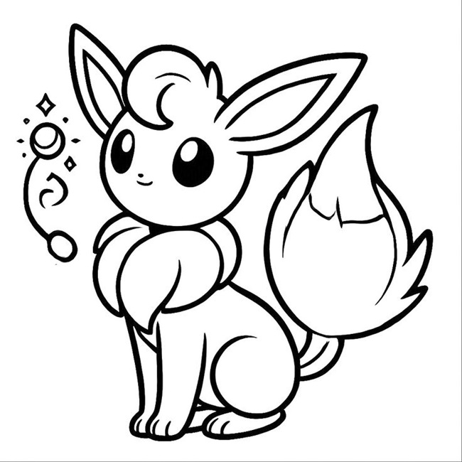 Tranh tô màu Pokemon cute cho bé 3 - 5 tuổi 5