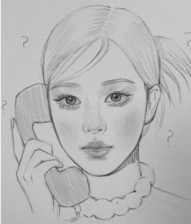 Tranh tô màu Blackpink Rose 6
