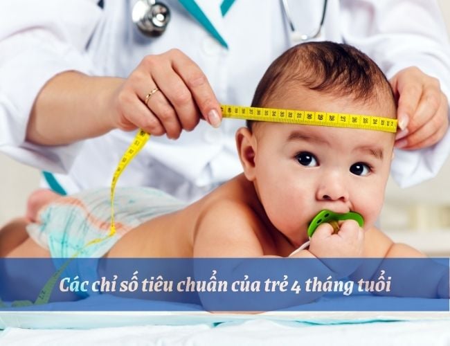 Ba mẹ cần quan sát các số đo của bé để xác định tình trạng sức khỏe chung