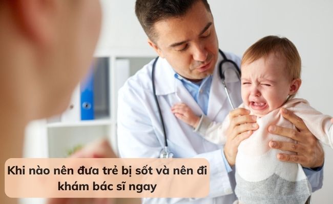 Ba mẹ cần quan sát các biểu hiện để đưa trẻ đến bác sĩ kịp thời