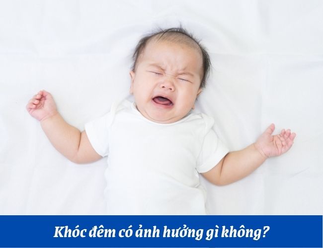 Khóc đêm có ảnh hưởng tới cả mẹ & bé