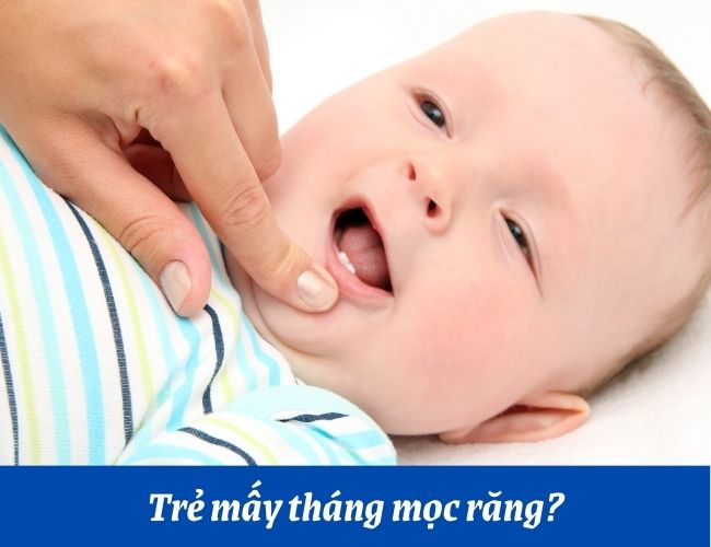 Trẻ mấy tháng tuổi thì bắt đầu mọc răng?