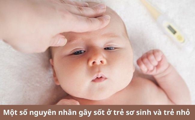 Một số nguyên nhân gây sốt ở trẻ sơ sinh và trẻ nhỏ