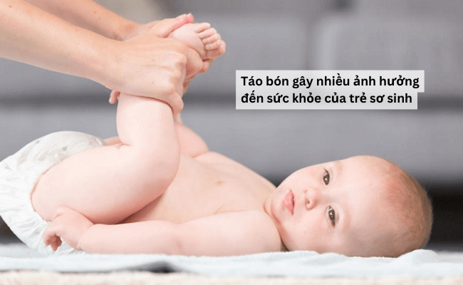 Táo bón ở trẻ sơ sinh