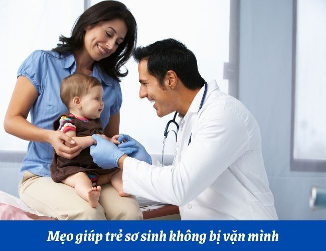 Khi trẻ bị vặn mình, gồng mình bệnh lý, tốt nhất ba mẹ nên đưa trẻ tới bác sĩ để thăm khám