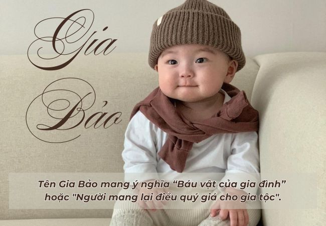 ý nghĩa tên gia bảo