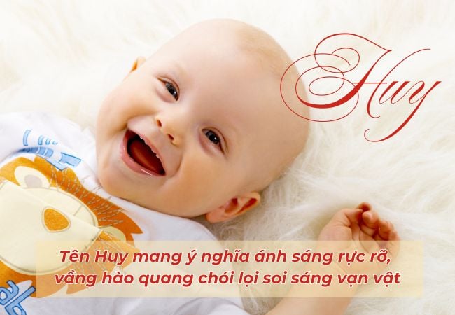 ý nghĩa tên huy