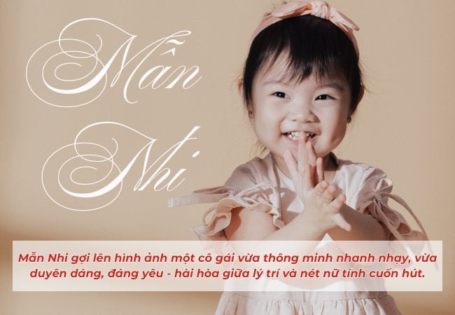 ý nghĩa tên mẫn nhi là gì
