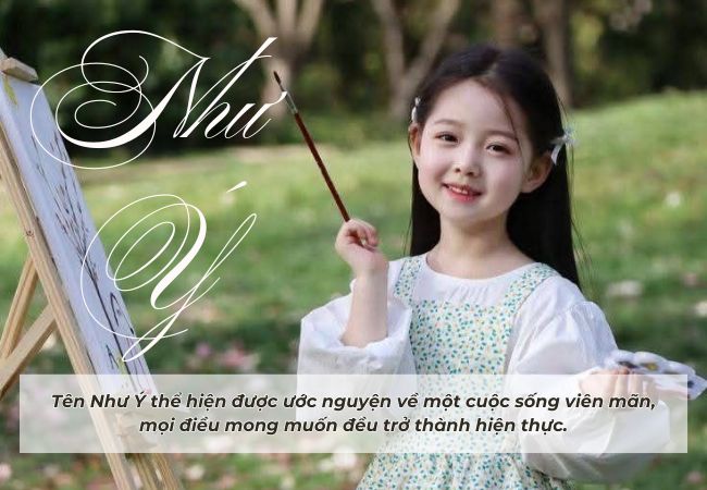 ý nghia tên như ý