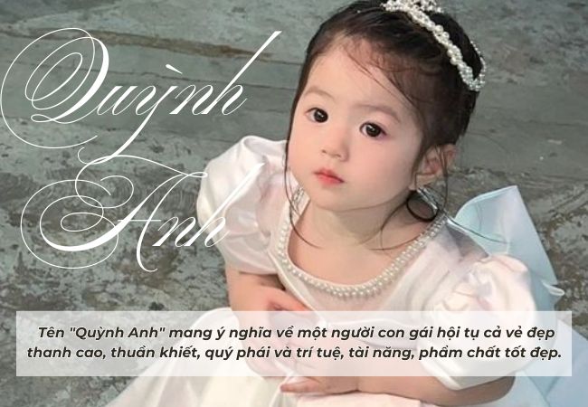 ý nghĩa tên quỳnh anh