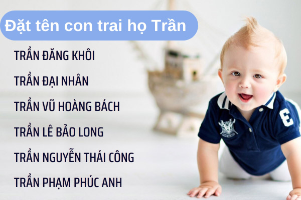 Đặt tên con trai h Nguyễn