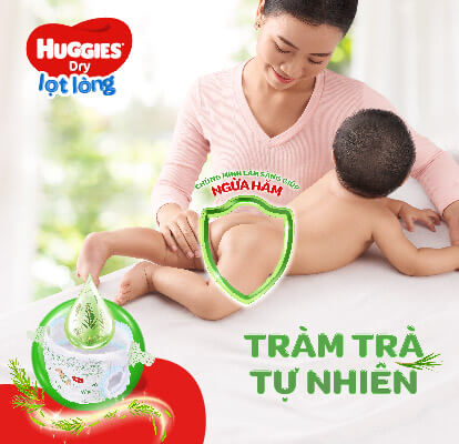 Dòng tã sơ sinh Huggies