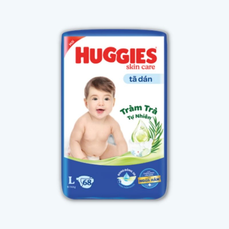 Tã dán Huggies Skin Care size L