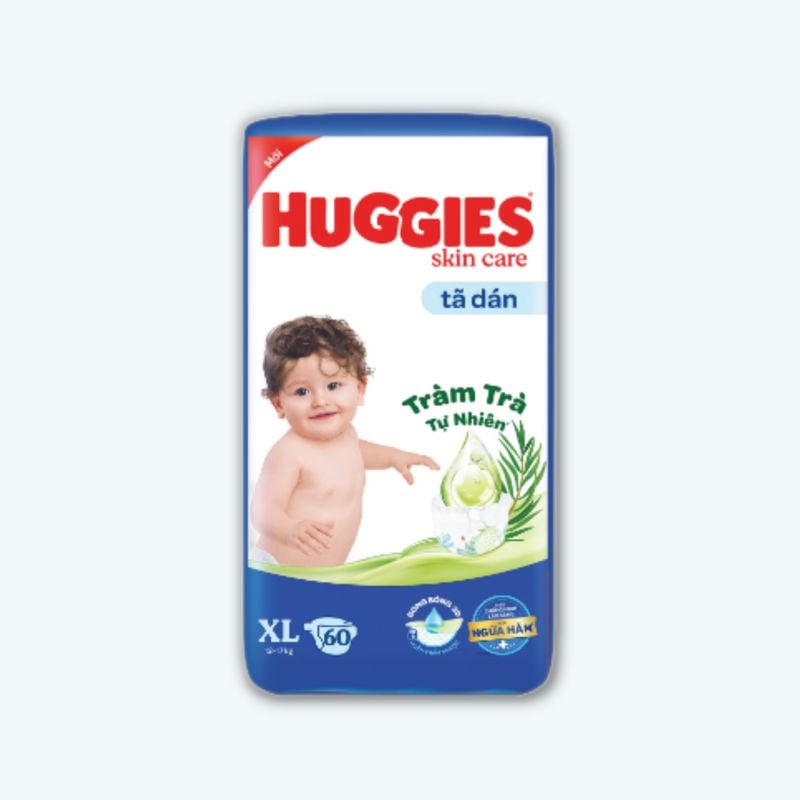 Tã dán Huggies Skin Care size XL