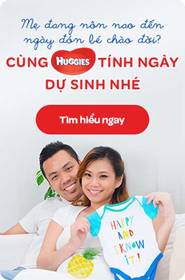 Cùng Huggies tính ngày dự sinh nhé