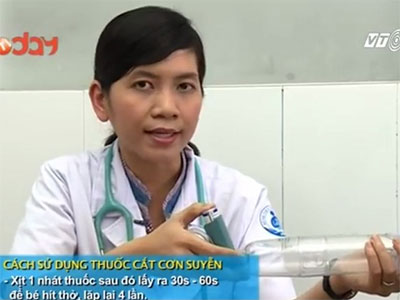 Cách xử trí khi trẻ lên cơn hen suyễn