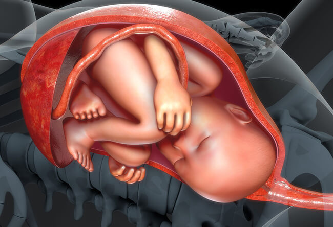 Có rất nhiều biến chứng nhau bám mặt sau đối với thai nhi và mẹ bầu