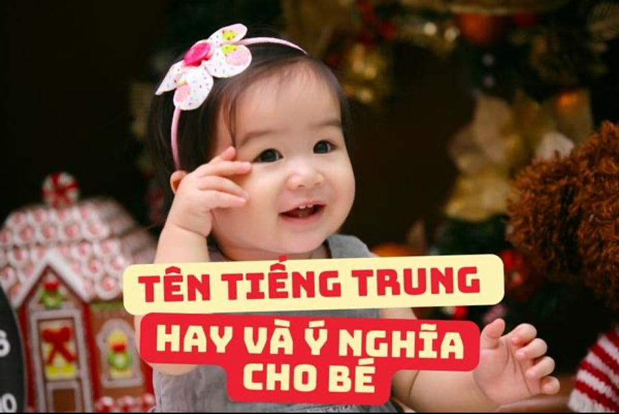 tên tiếng trung cho bé