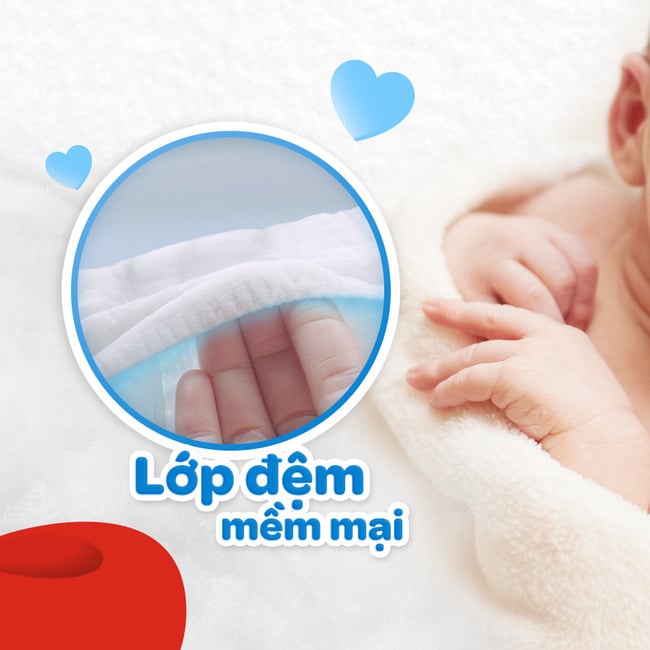 Bỉm cho bé 20kg êm dịu, thoáng khí