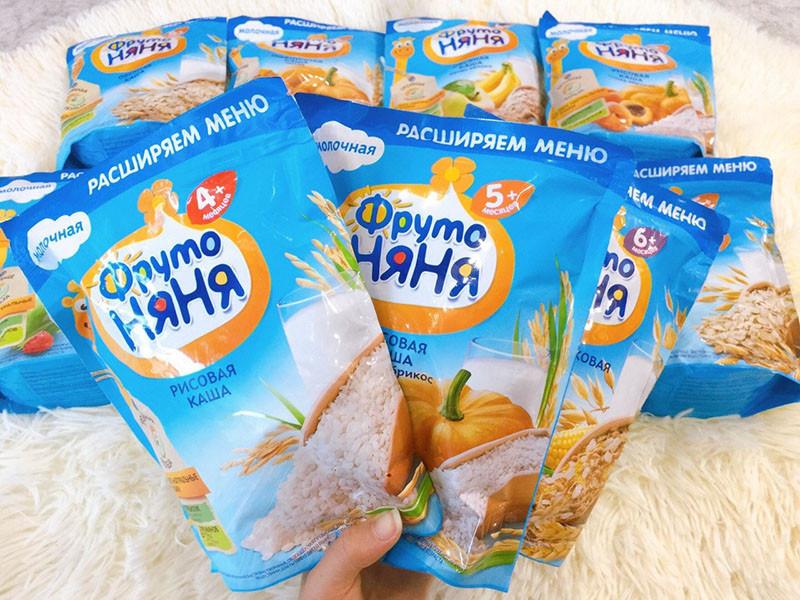 Bột ăn dặm mặn Fruto giúp bé khám phá thế giới ẩm thực mới