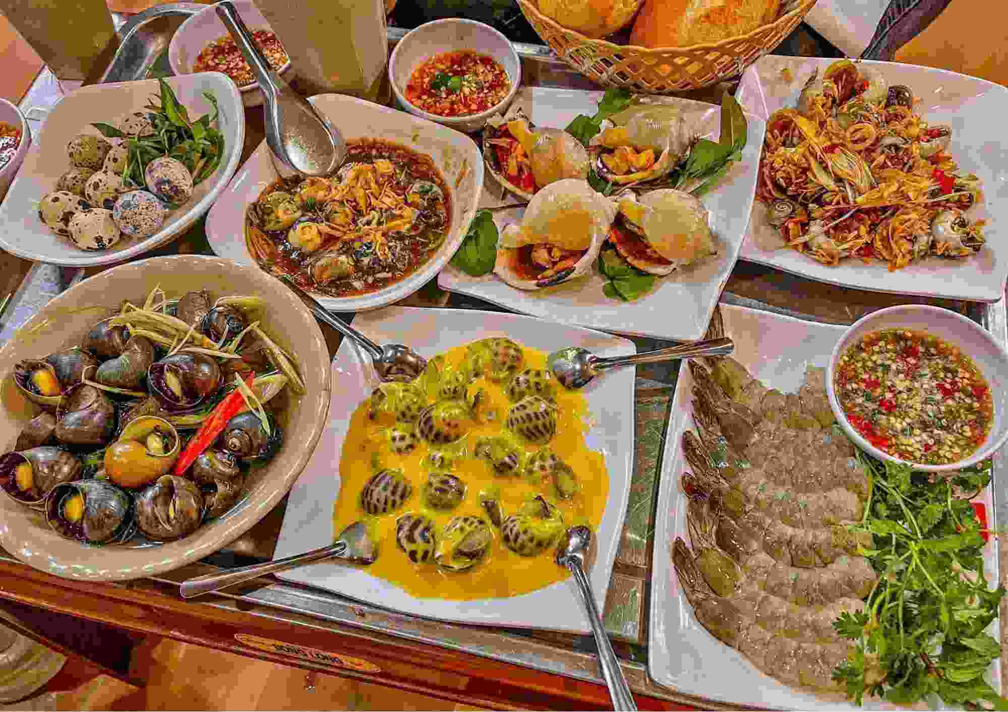 Lưu ý khi ăn ốc dành cho mẹ bầu