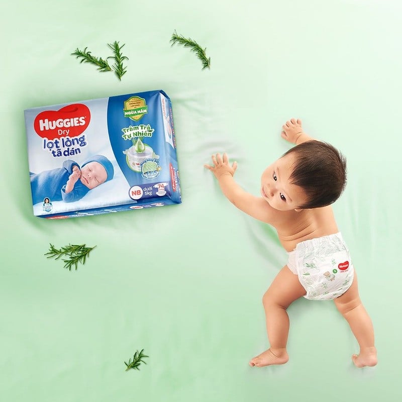 Chọn mua bỉm thoáng khí từ các thương hiệu uy tín