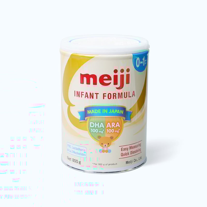 Sữa công thức Meiji Infant Formula cho trẻ sơ sinh