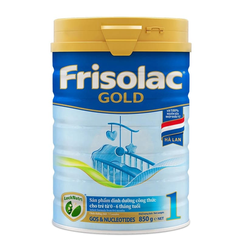 Sữa cho trẻ sơ sinh Frisolac Gold 1