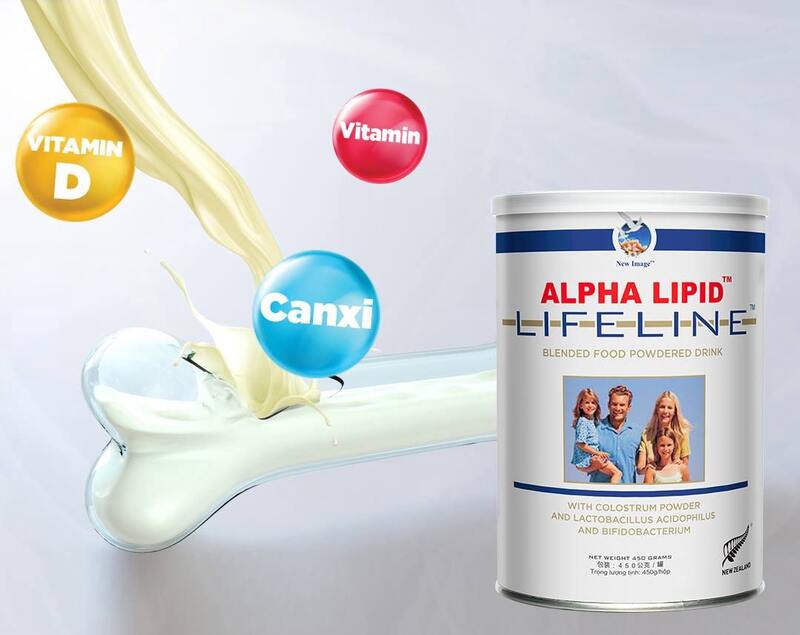 Sữa non Alpha Lipid Lifeline cho bé