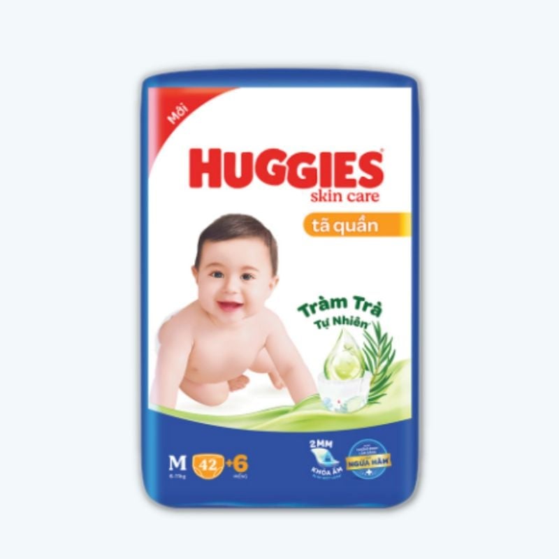 Huggies Tràm trà Dry size M
