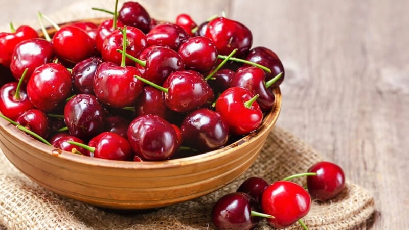 Trái cây cho trẻ ăn dặm - Quả cherry